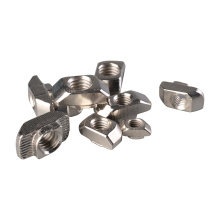 EU Standard hardware Drop In T-Slot Carbon Steel M3 M4 M5 M6 M8 Thread T Nut hammer nut for Aluminum Profiles